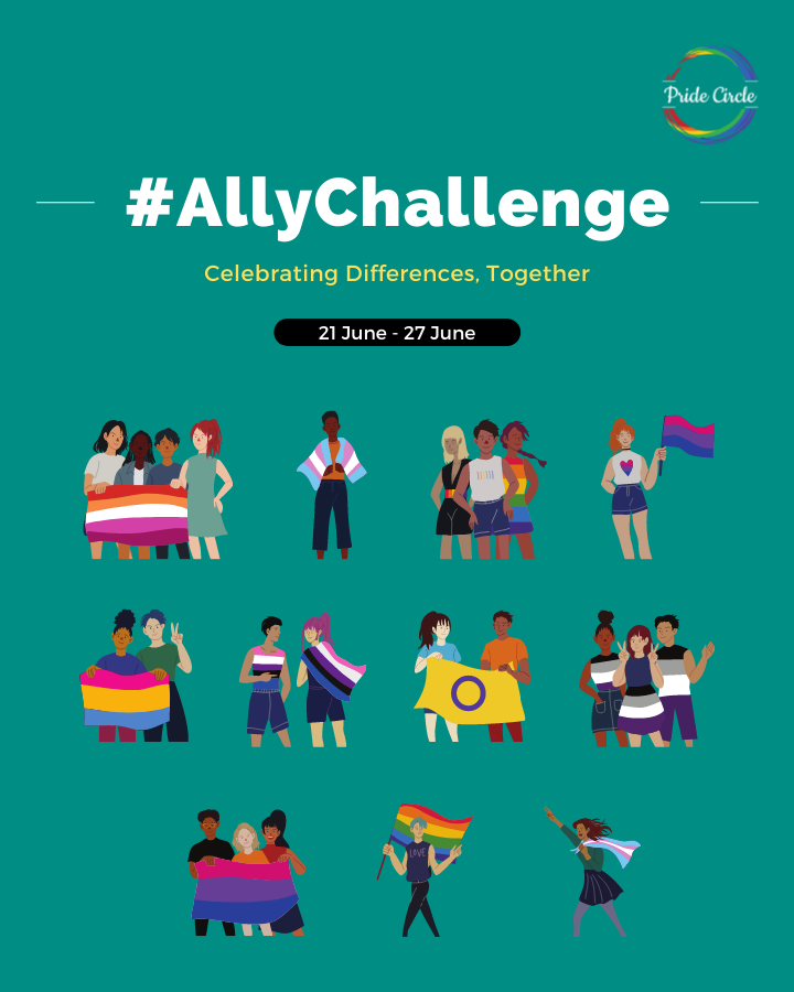 AllyChallenge Pride Circle